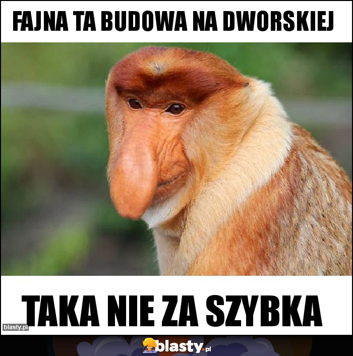 Fajna ta budowa na dworskiej Fajna ta budowa na dworskiej
