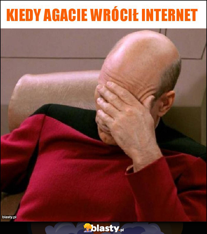 Kiedy Agacie wrócił internet Kiedy Agacie wrócił internet