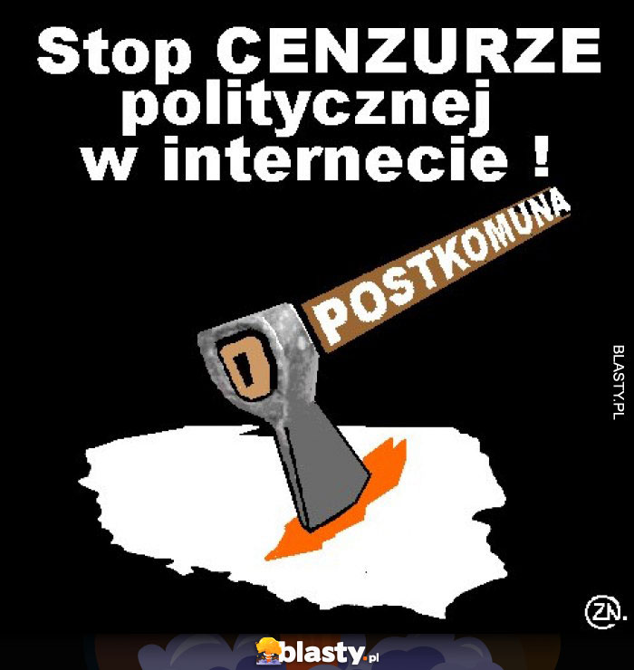 Stop cenzurze politycznej 2021 Stop cenzurze politycznej 2021