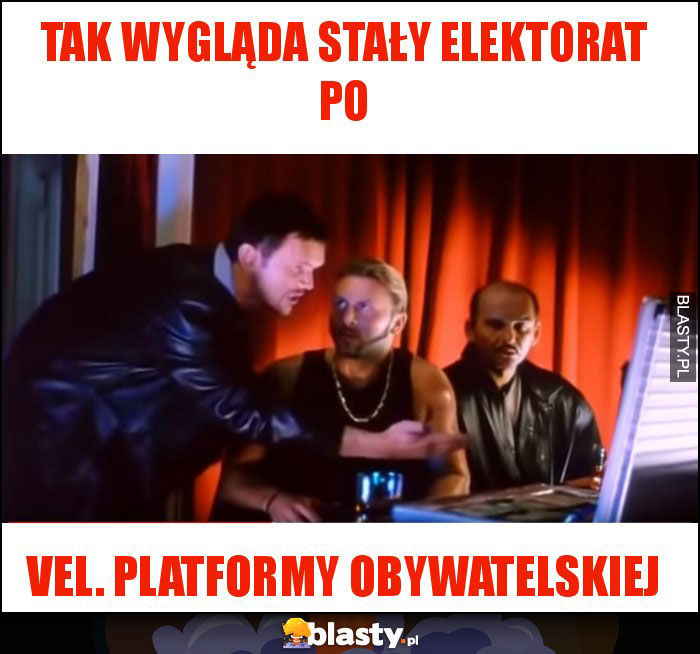Tak wygląda stały elektorat PO