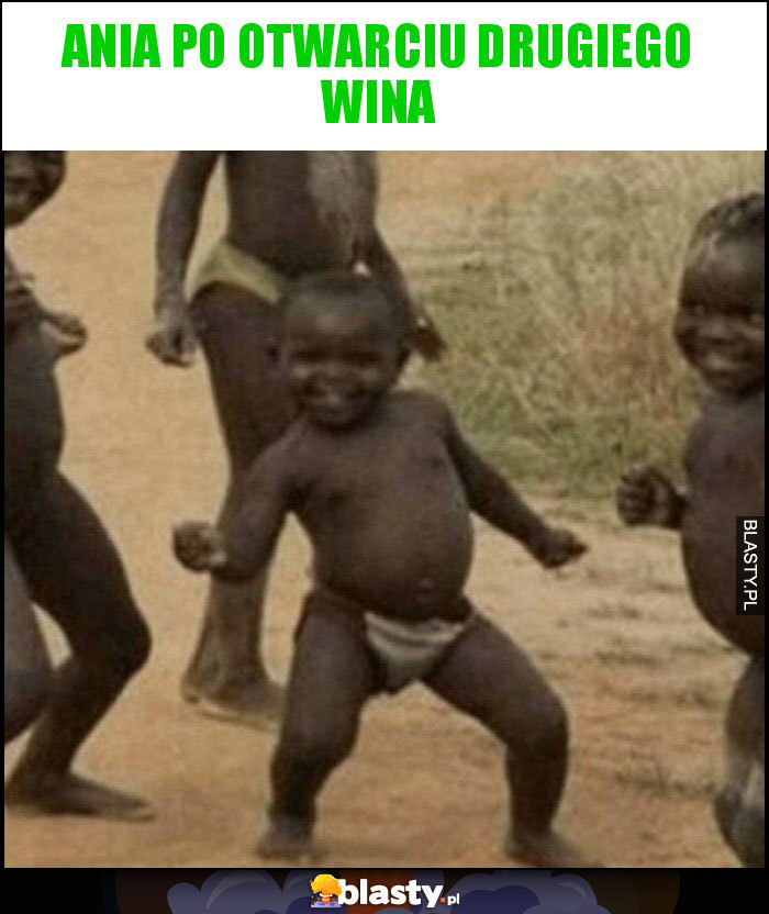 Ania po otwarciu drugiego wina Ania po otwarciu drugiego wina