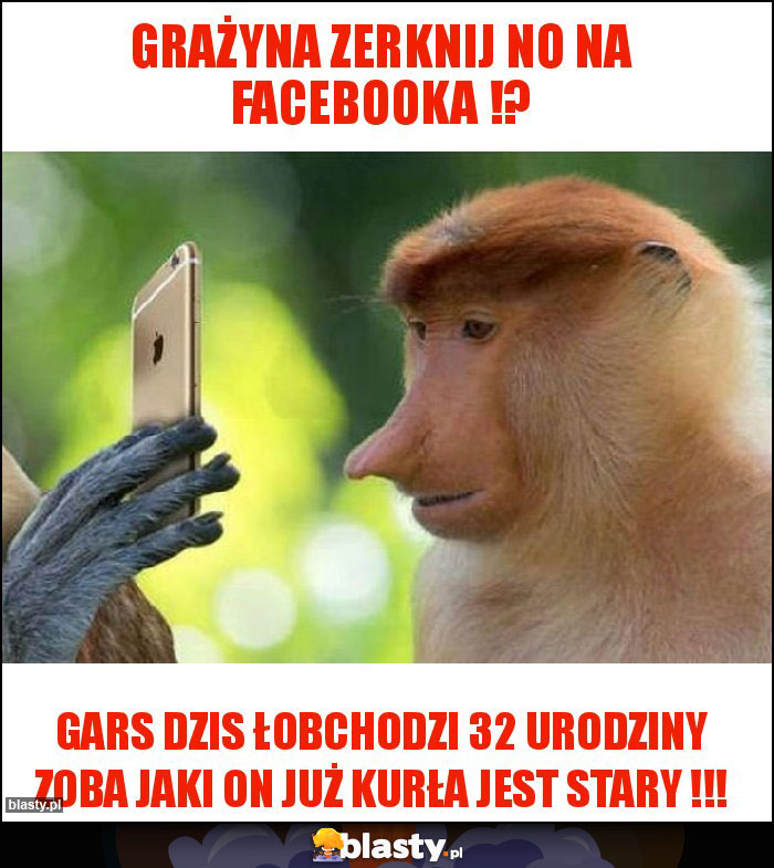 Grażyna zerknij No na Facebooka !? Grażyna zerknij No na Facebooka !?