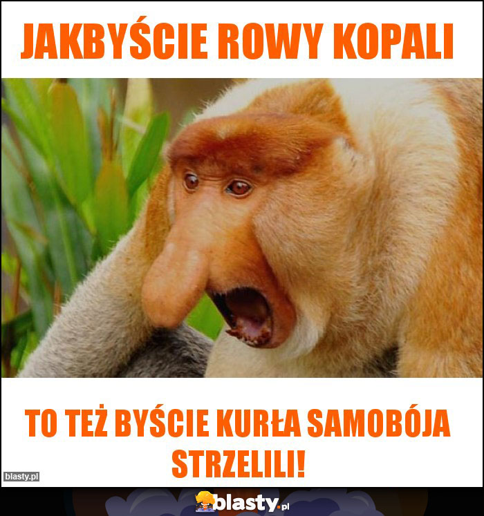 Jakbyście rowy kopali