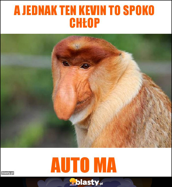A jednak ten kevin to spoko chłop A jednak ten kevin to spoko chłop