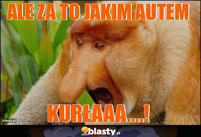 Ale za to jakim autem Ale za to jakim autem