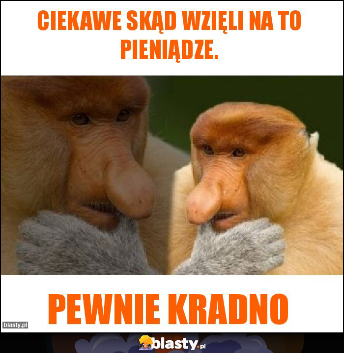 Ciekawe skąd wzięli na to pieniądze. Ciekawe skąd wzięli na to pieniądze.