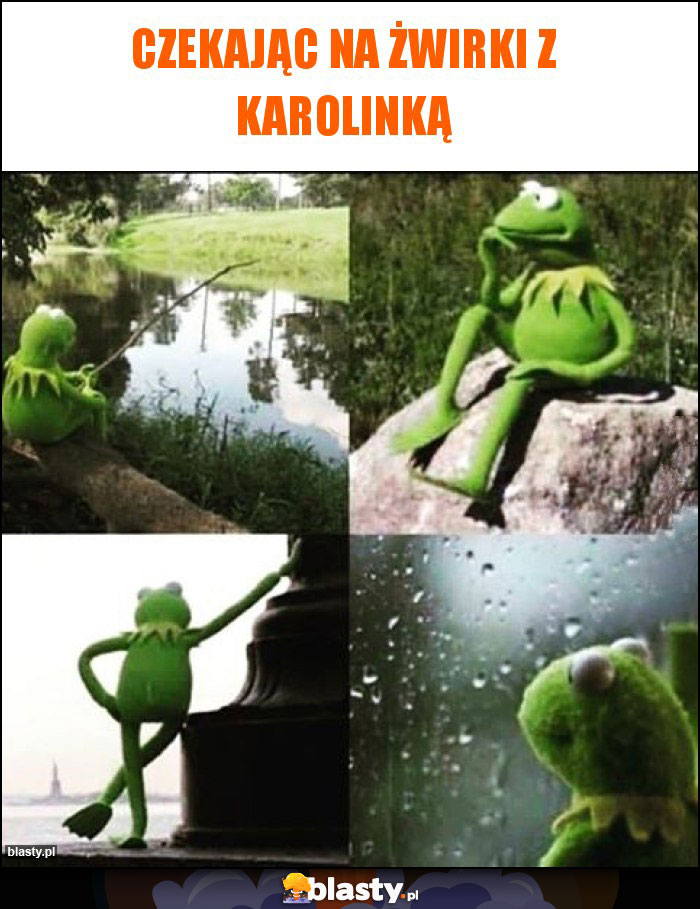 Czekając na żwirki z karolinką