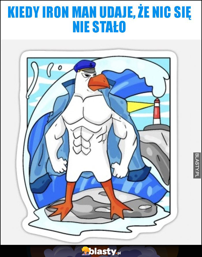 Kiedy Iron Man udaje, że nic się nie stało Kiedy Iron Man udaje, że nic się nie stało