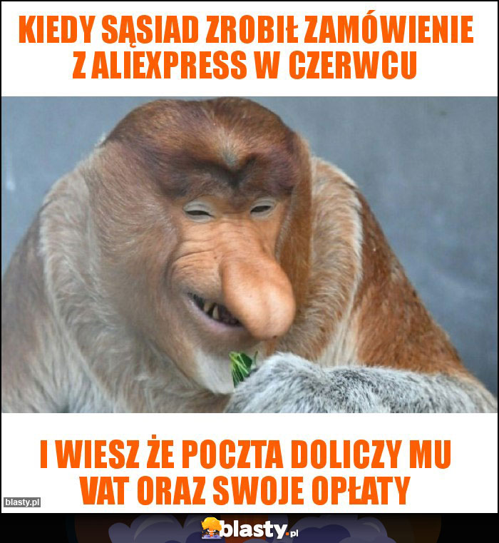 Kiedy sąsiad zrobił zamówienie z aliexpress w czerwcu Kiedy sąsiad zrobił zamówienie z aliexpress w czerwcu