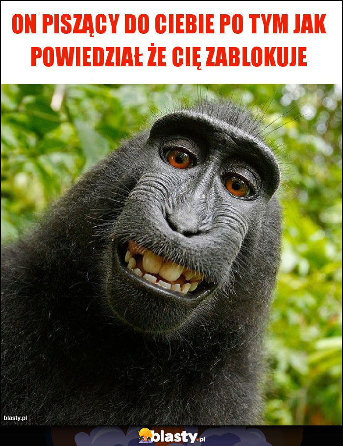 On piszący do ciebie po tym jak powiedział że cię zablokuje On piszący do ciebie po tym jak powiedział że cię zablokuje