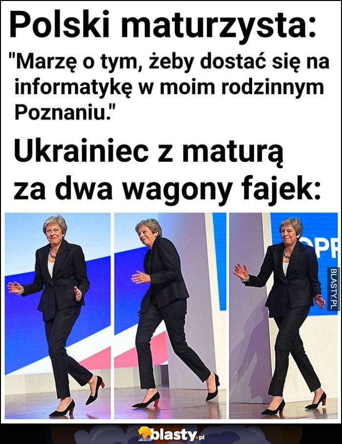 UAM Polski maturzysta: marzę o dostaniu się na studia, ukrainiec z maturą za dwa wagony fajek wchodzi