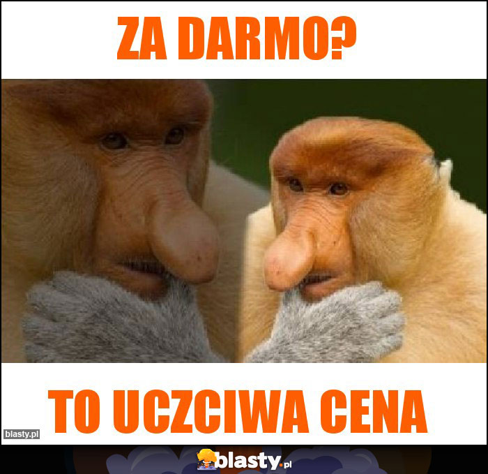 Za darmo?
