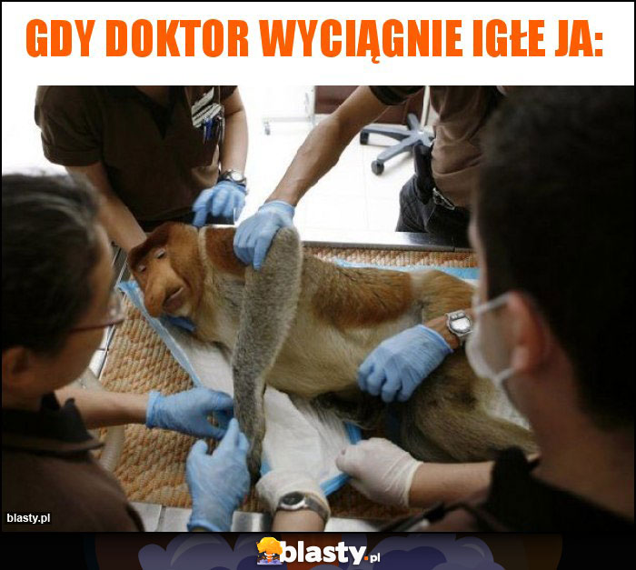 Gdy doktor wyciągnie igłe ja: Gdy doktor wyciągnie igłe ja: