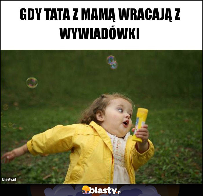 Gdy tata z mamą wracają z wywiadówki Gdy tata z mamą wracają z wywiadówki