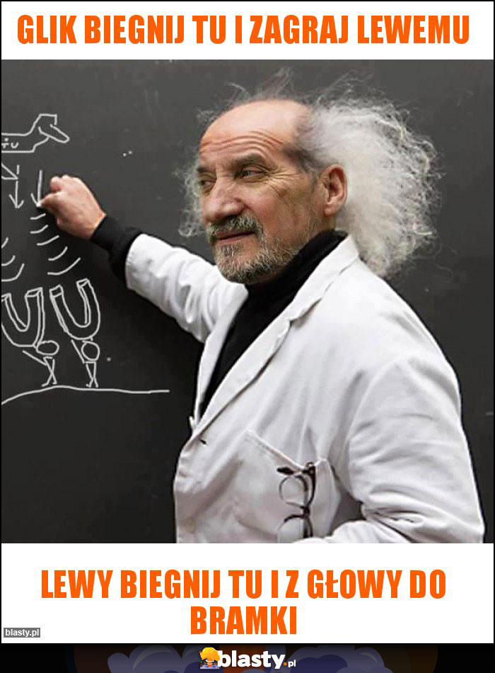 Glik biegnij tu i zagraj Lewemu Glik biegnij tu i zagraj Lewemu