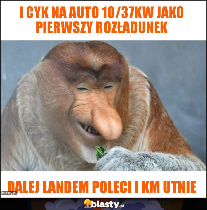 I cyk na auto 10/37kw jako pierwszy rozładunek I cyk na auto 10/37kw jako pierwszy rozładunek