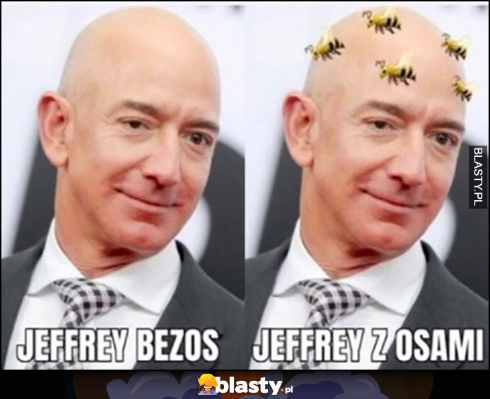 Jeff Bezos vs Jeff z Osami porównanie dosłownie