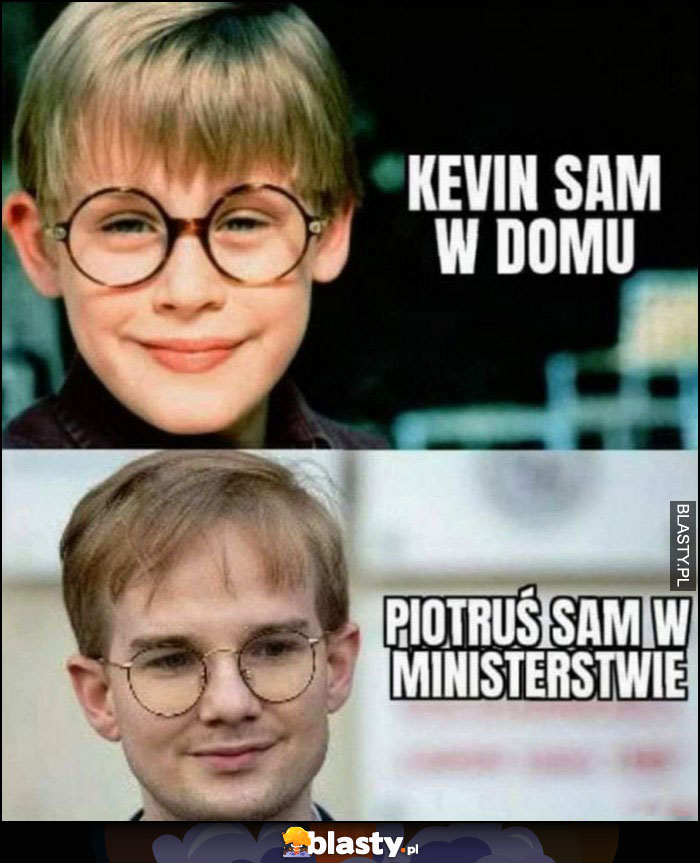 Kevin sam w domu vs Piotruś sam w ministerstwie Patkowski