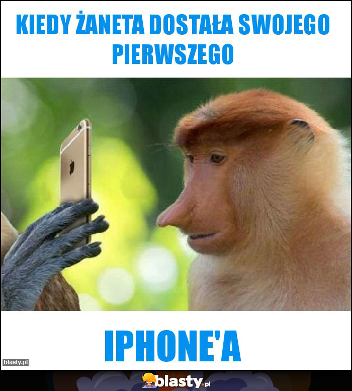 Kiedy Żaneta dostała swojego pierwszego Kiedy Żaneta dostała swojego pierwszego
