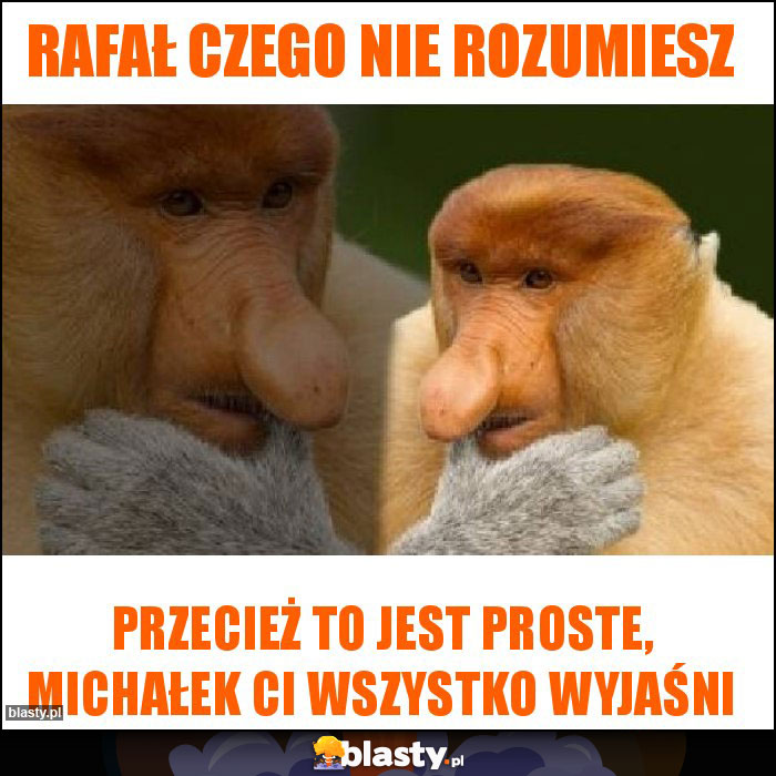 Rafał czego nie rozumiesz Rafał czego nie rozumiesz