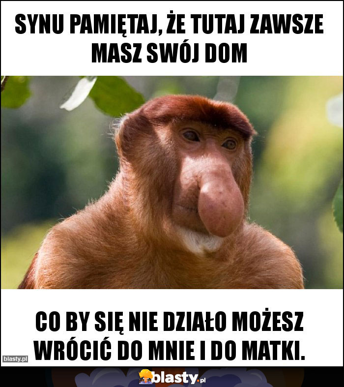 Synu pamiętaj, że tutaj zawsze masz swój dom Synu pamiętaj, że tutaj zawsze masz swój dom