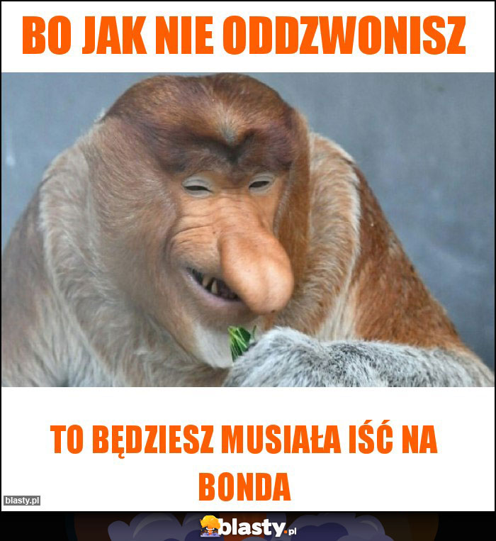 Bo jak nie oddzwonisz Bo jak nie oddzwonisz