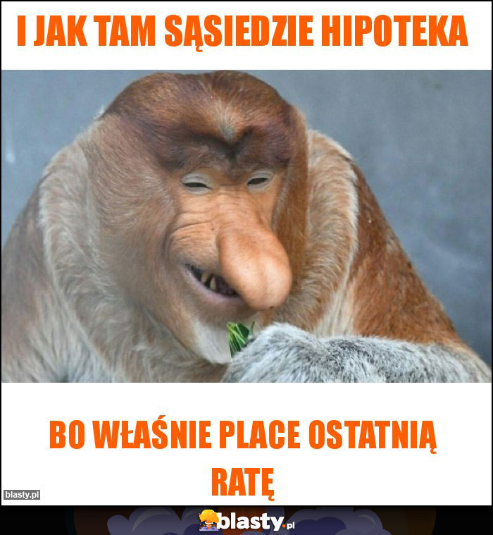 I jak tam sąsiedzie hipoteka I jak tam sąsiedzie hipoteka