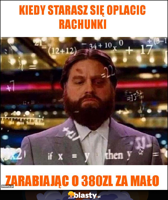 Kiedy starasz się oplacic rachunki Kiedy starasz się oplacic rachunki