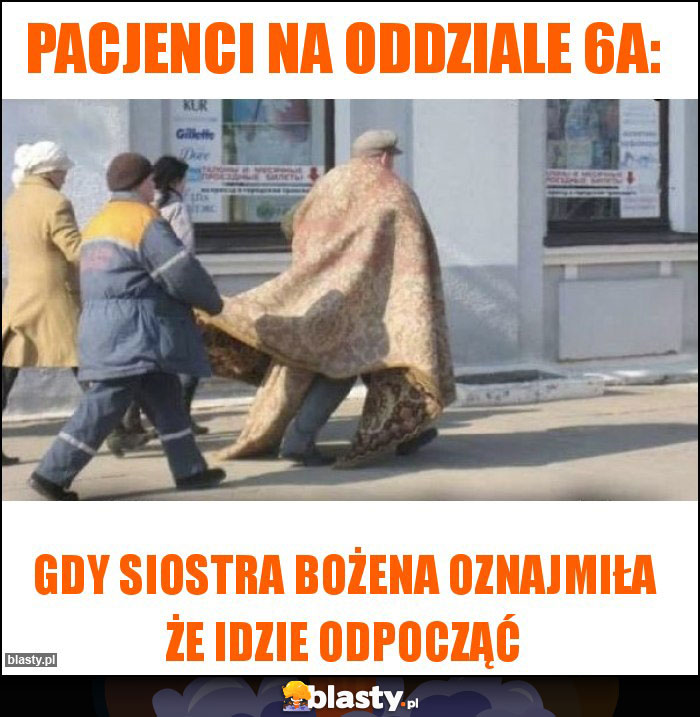Pacjenci na oddziale 6a: Pacjenci na oddziale 6a: