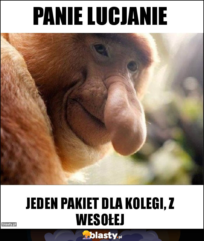 Panie Lucjanie Panie Lucjanie