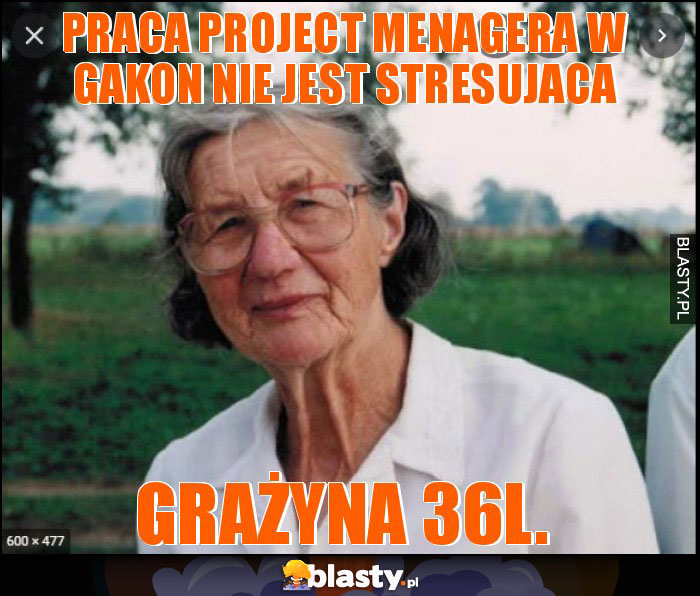 praca project menagera w gakon nie jest stresujaca praca project menagera w gakon nie jest stresujaca