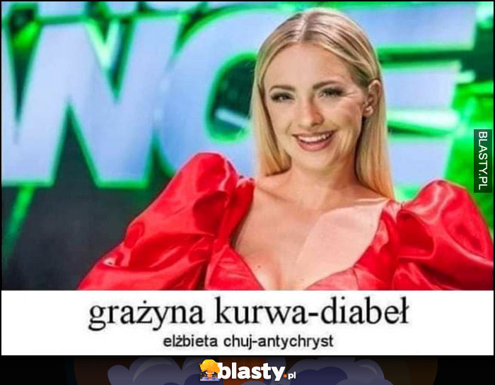 Barbara Kurdej-Szatan, Grażyna Kurła-Diabeł, Elżbieta Kuj-Antychryst