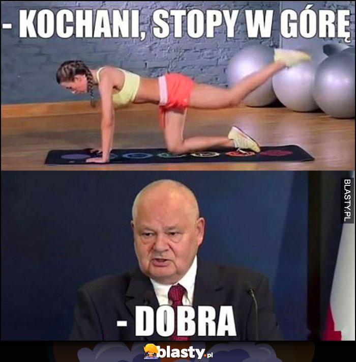 Chodakowska: kochani, stopy w górę, Glapiński dobra