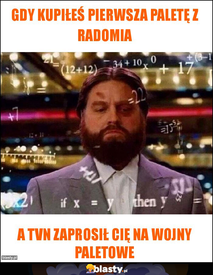 Gdy kupiłeś pierwsza paletę z radomia Gdy kupiłeś pierwsza paletę z radomia