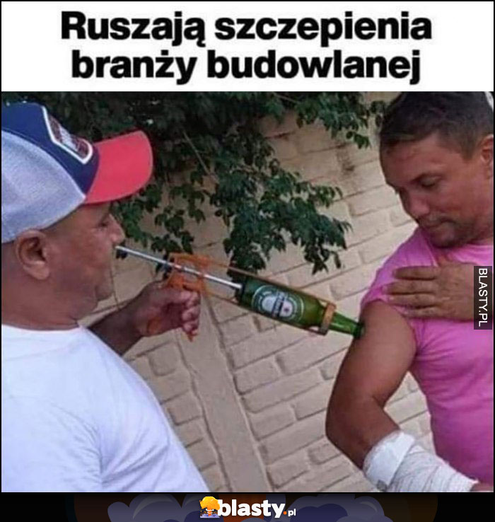 Ruszają szczepienia branży budowlanej z piwa