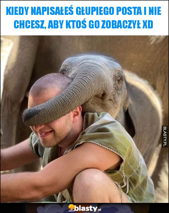 Kiedy napisałeś głupiego posta i nie chcesz, aby ktoś go zobaczył XD Kiedy napisałeś głupiego posta i nie chcesz, aby ktoś go zobaczył XD
