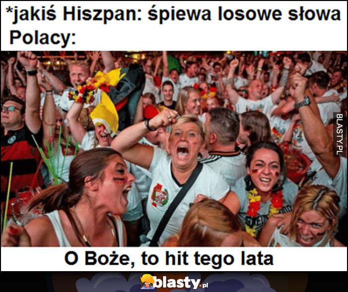 Jakiś Hiszpan śpiewa losowe słowo, polacy: to hit tego lata