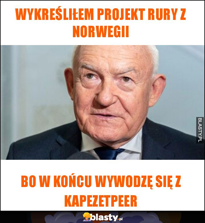 wykreśliłem projekt rury z norwegii wykreśliłem projekt rury z norwegii