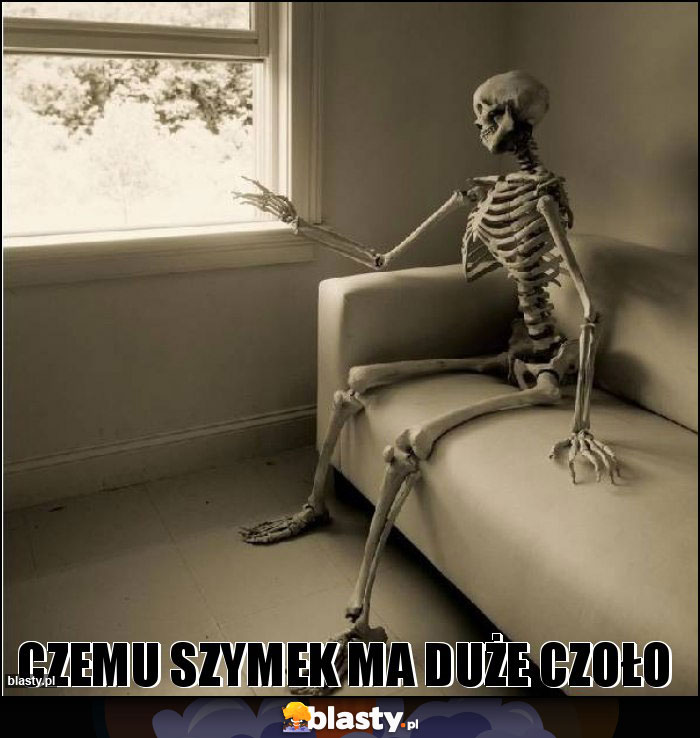 czemu szymek ma duże czoło czemu szymek ma duże czoło