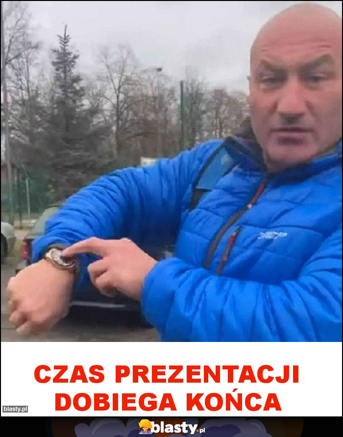 Czas prezentacji dobiega końca