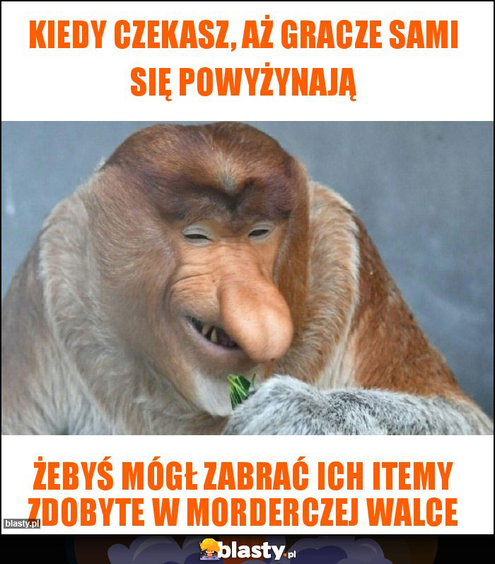 Kiedy czekasz, aż gracze sami się powyżynają