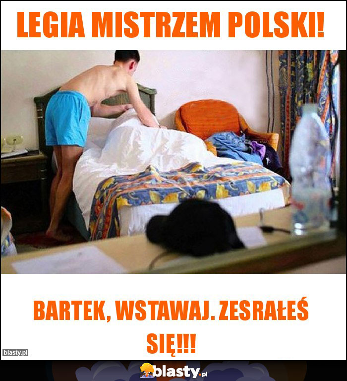 Legia mistrzem Polski! Legia mistrzem Polski!