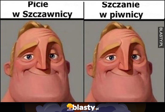 Picie w Szczawnicy vs szczanie w piwnicy