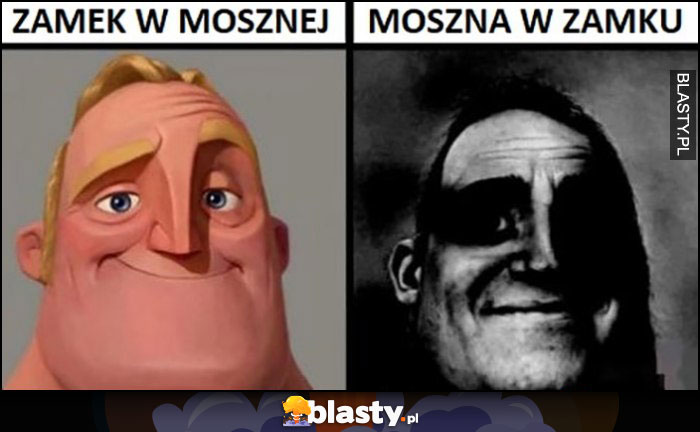 Zamek w mosznej vs moszna w zamku