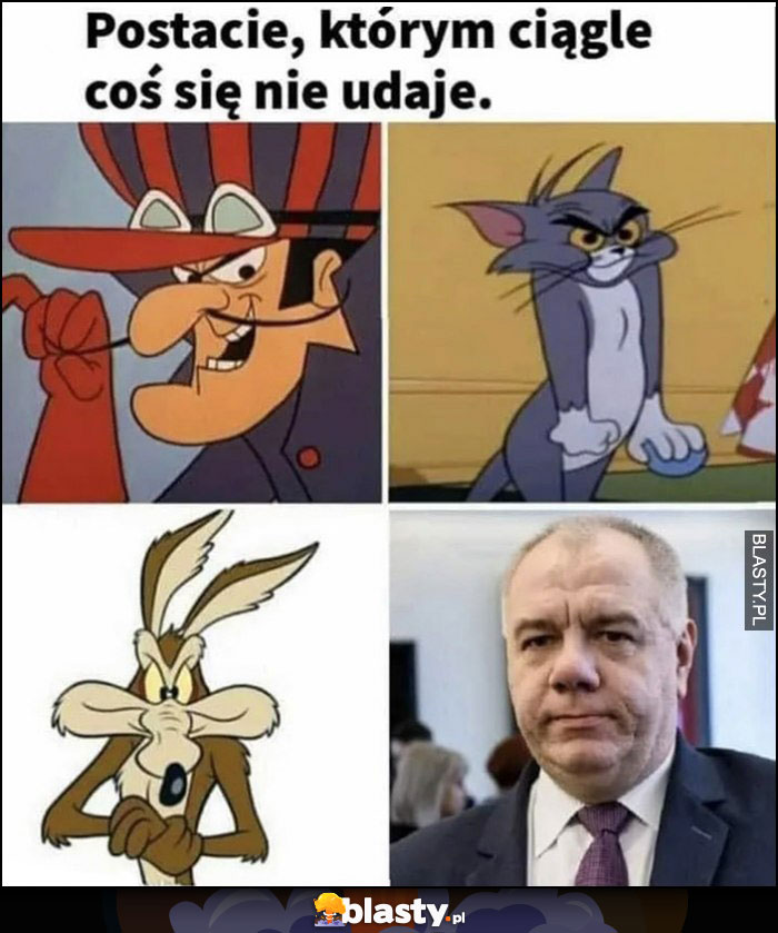 Postacie, którym ciągle coś się nie udaje Jacek Sasin