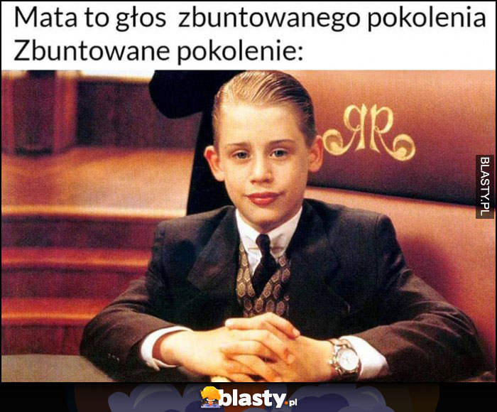 Mata to głos zbuntowanego pokolenia vs zbuntowane pokolenie: Richie Rich