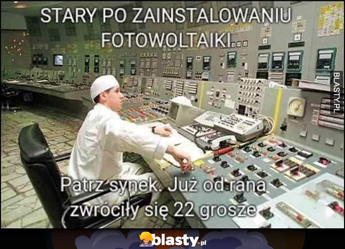 Stary po zainstalowaniu fotowoltaiki: patrzy synek już od rana zwróciły się 22 grosze