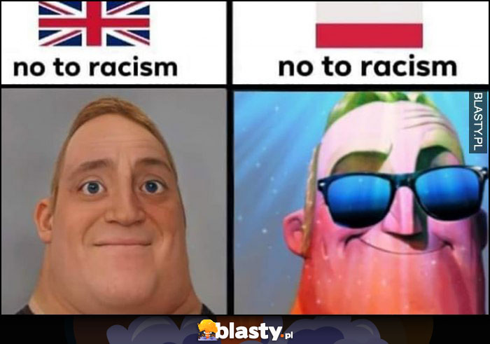 Po angielsku vs po polsku no to racism