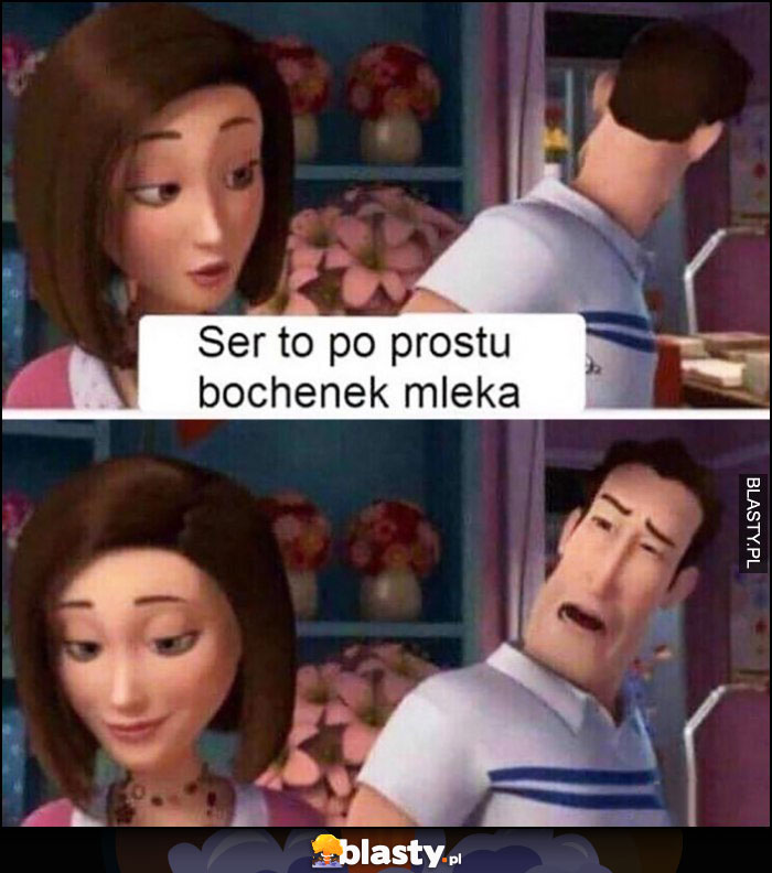 Ser to po prostu bochenek mleka