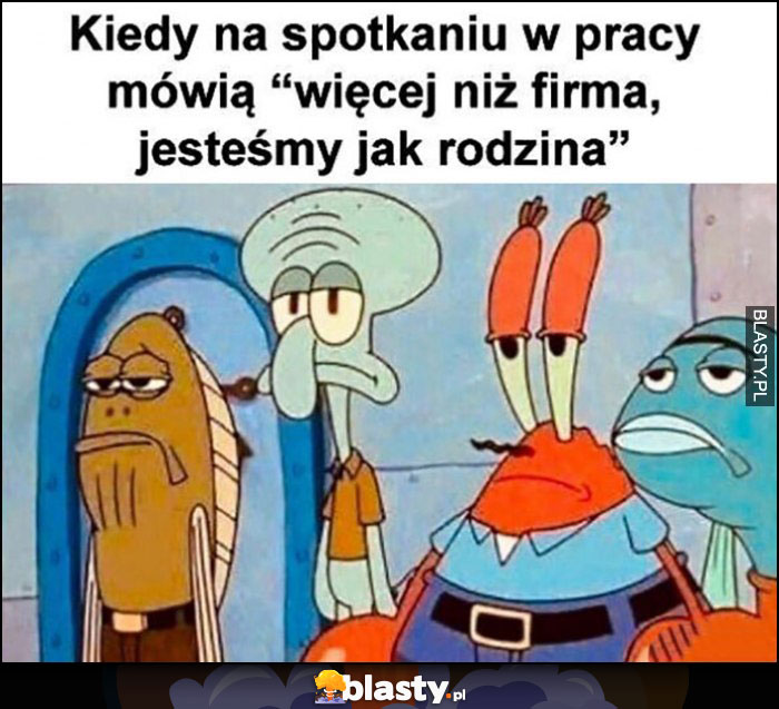 Kiedy na spotkaniu w pracy mówią 